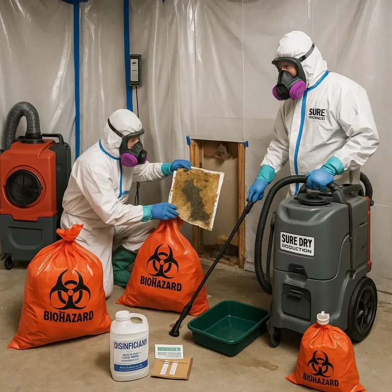 Contaminated Water Handling Protocols process in Baird, TX