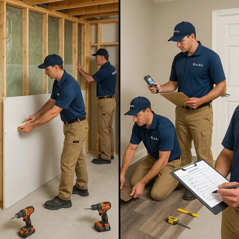 Repairs and Reconstruction process in Baird, TX